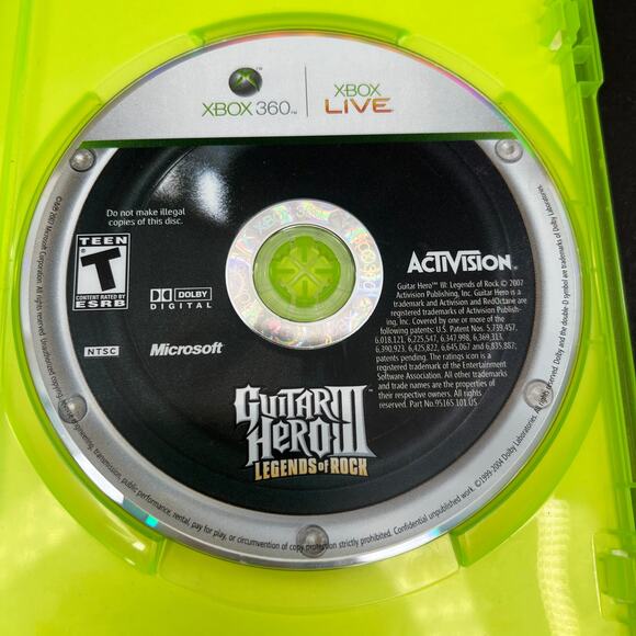 Guitar Hero III Legend Of Rock Xbox 360 video game - Picture 5 of 5